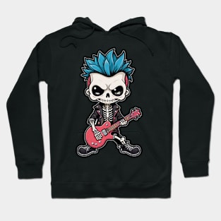 Punk Rock Skeleton 2 Hoodie